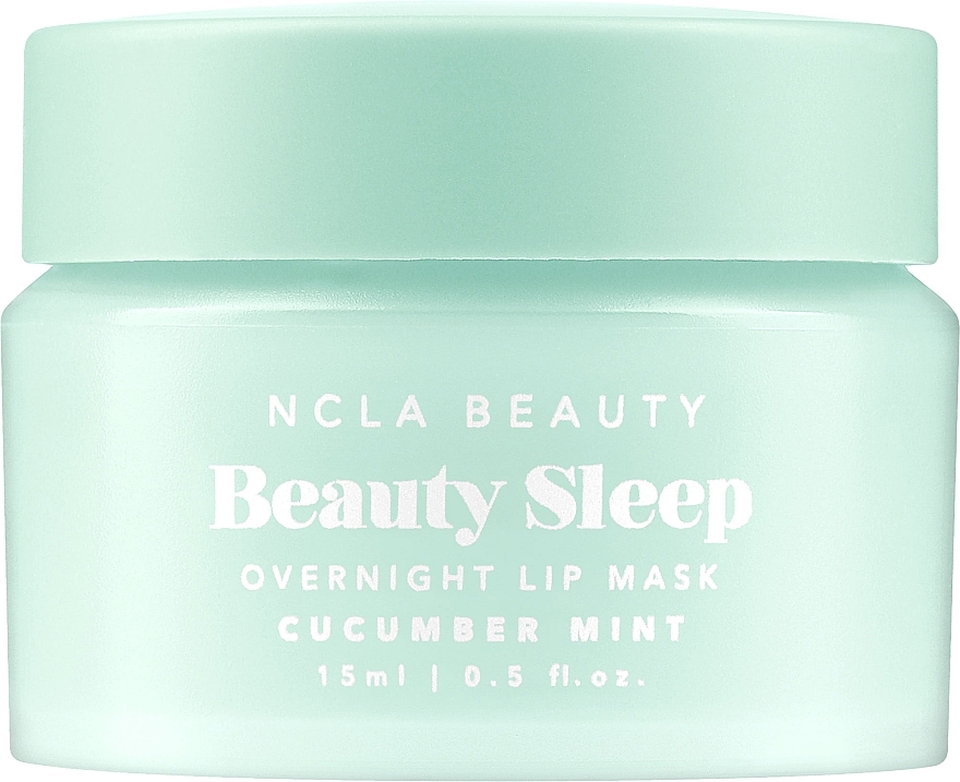 Maska do ust na noc - NCLA Beauty Beauty Sleep Overnight Lip Mask Cucumber Mint — Zdjęcie N1