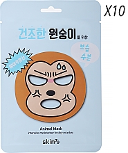 Maska nawilżająca w płachcie - Skin79 Animal Mask Intensive Moisturizer For Dry Monkey — Zdjęcie N3