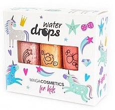 Kup Zestaw lakierów do paznokci dla dzieci Księżniczka z piasku - Maga Cosmetics For Kids Water Drops Sand Princess