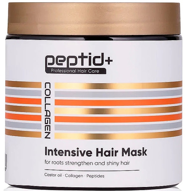 Intensywna kolagenowa maska ​​do włosów - Peptid+ Collagen Intensive Hair Mask — Zdjęcie N1