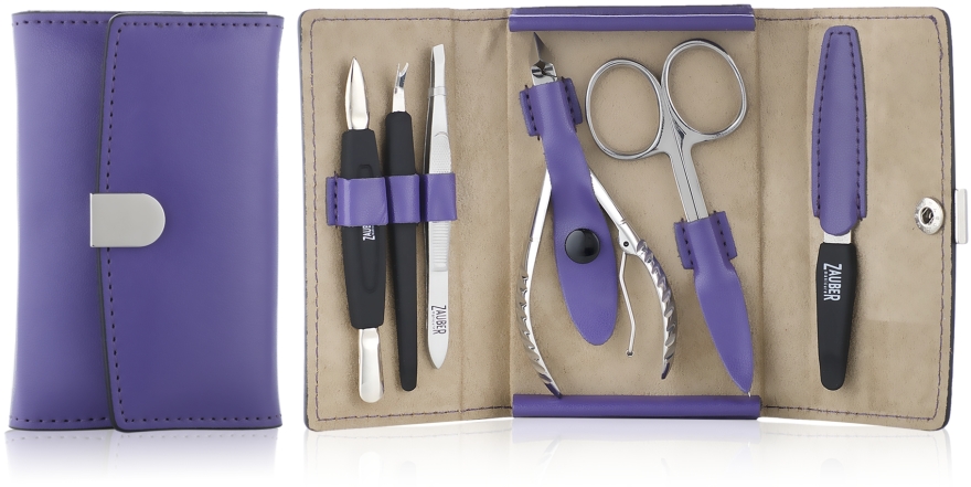 Zestaw do manicure'u 6 przedmiotów MS-205 - Zauber — Zdjęcie N1