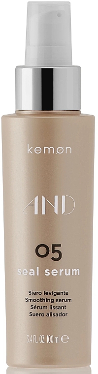Wygładzające serum do włosów - Kemon AND 05 Seal Serum — Zdjęcie N1