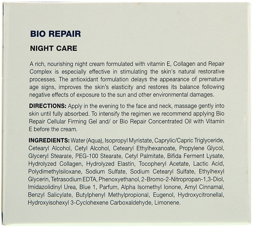 Krem na noc - Holy Land Cosmetics Bio Repair Night Care — Zdjęcie N5