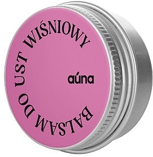 PRZECENA! Balsam do ust Wiśnia - Auna Cherry Lip Balm * — Zdjęcie N1