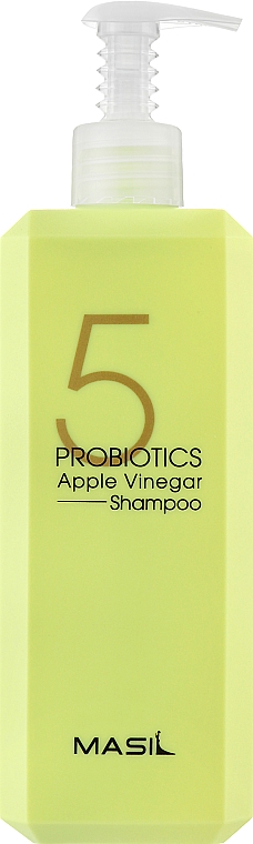 Łagodny szampon bezsiarczanowy z probiotykami i octem jabłkowym - Masil 5 Probiotics Apple Vinegar Shampoo — Zdjęcie N7
