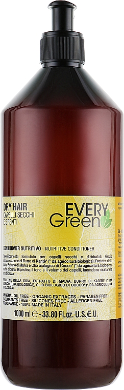 Odżywka do włosów suchych - EveryGreen Dry Hair Nutritive Conditioner — Zdjęcie N2