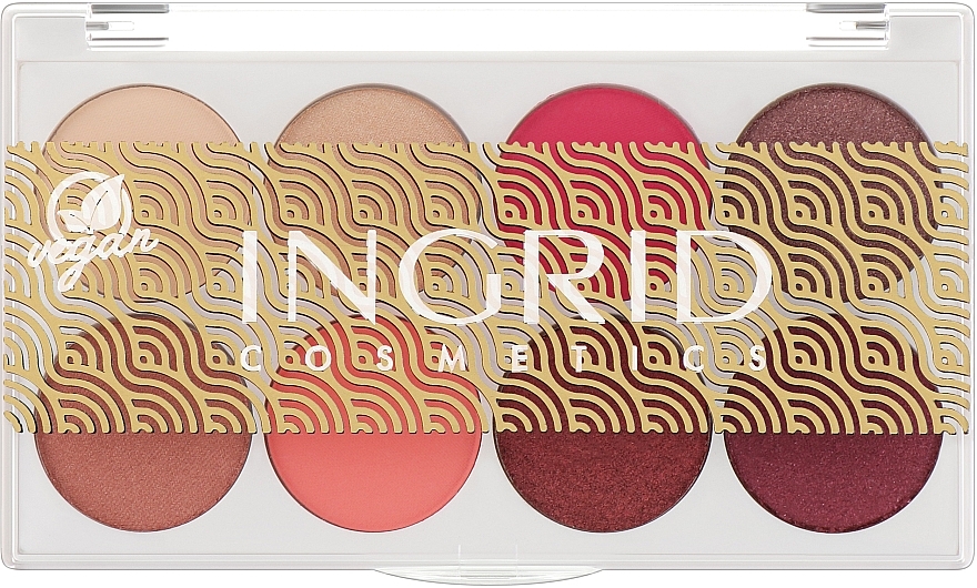 Paletka cieni do powiek - Ingrid Cosmetics Bali Eyeshadows Palette — Zdjęcie N1