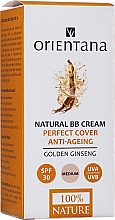 Naturalny krem BB do twarzy Złoty Żeń-szeń - Orientana Natural BB Cream SPF 30 — Zdjęcie N3