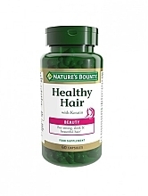 Kup Suplement diety z keratyną na piękne włosy - Nature's Bounty Healthy Hair With Keratin Capsules