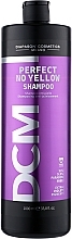 Szampon przeciw żółknięciu włosów - DCM Perfect No Yellow Shampoo — Zdjęcie N2
