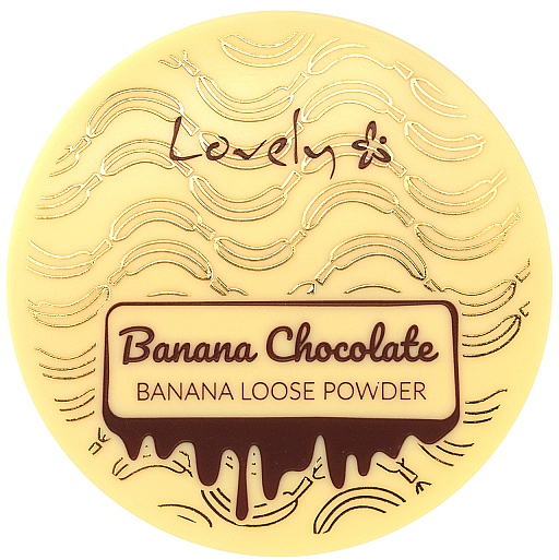Puder do twarzy bananowo-czekoladowy - Lovely Banana Chocolate Loose Powder — Zdjęcie N1