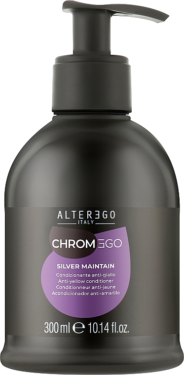 Odżywka do włosów blond i siwych - Alter Ego ChromEgo Silver Maintain Conditioner — Zdjęcie N1