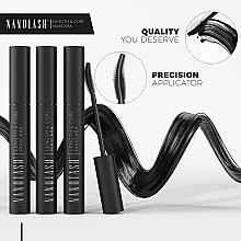 Wydłużający i podkręcający tusz do rzęs - Nanolash Length & Curl Mascara — Zdjęcie N6