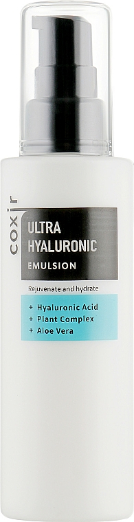 Nawilżająca emulsja do twarzy z kwasem hialuronowym - Coxir Ultra Hyaluronic Emulsion — Zdjęcie N2
