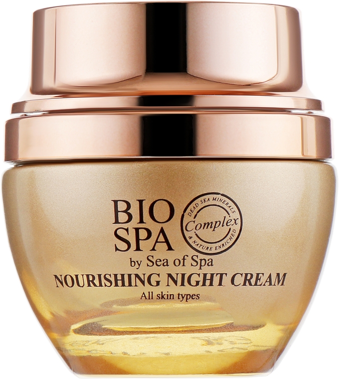 Intensywnie odżywczy krem do twarzy na noc z ekstraktem z szyszek chmielu - Sea of Spa Bio Spa Nourishing Night Cream — Zdjęcie N2