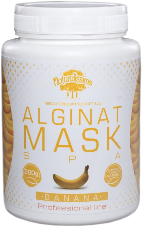 Maska algowa z bananem - Naturalissimoo Banana Alginat Mask — Zdjęcie N1