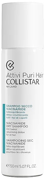 Suchy szampon z niacynamidem - Collistar Attivi Puri Hair Niacinamide Dry Shampoo — Zdjęcie N1