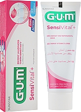 Pasta do wrażliwych zębów - G.U.M. Sensivital+ Fluoride Toothpaste — Zdjęcie N1