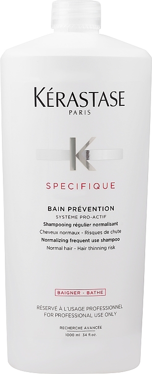 Kąpiel zapobiegająca wypadaniu włosów - Kérastase Bain Prévention Spécifique Shampoo — Zdjęcie N3
