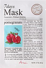 Kup Maska do twarzy Granat - Ariul 7 Days Mask Lemon Pomegranate