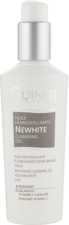 Rozjaśniający olejek do demakijażu - Guinot Newhite Perfect Brightening Cleansing Oil — Zdjęcie N1