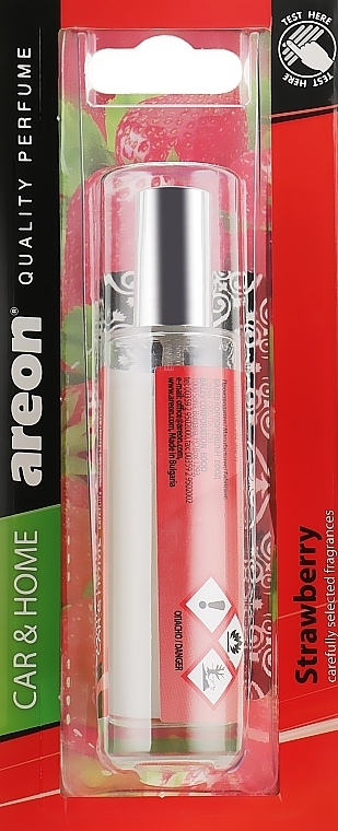 Dyfuzor zapachowy do samochodu Truskawka - Areon Perfume Strawberry — Zdjęcie N1