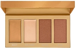 Paleta rozświetlaczy i bronzerów - Barry M Heatwave Highlighter and Bronzer Palette — Zdjęcie N2