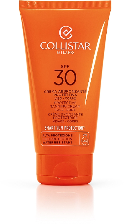 Ochronny krem do opalania SPF 30 - Collistar Ultra Protection Tanning Cream Face And Body — Zdjęcie N1