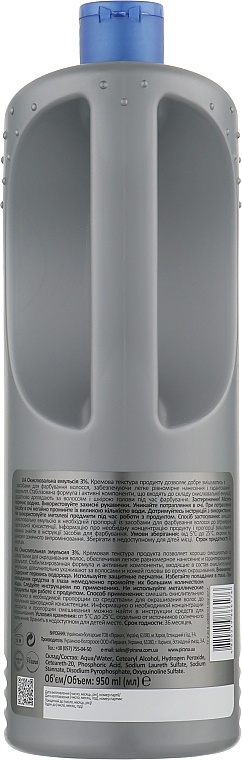 Emulsja utleniająca 3 % - Glori's Oxy Oxidizing Emulsion 10 Volume 3 % — Zdjęcie N2