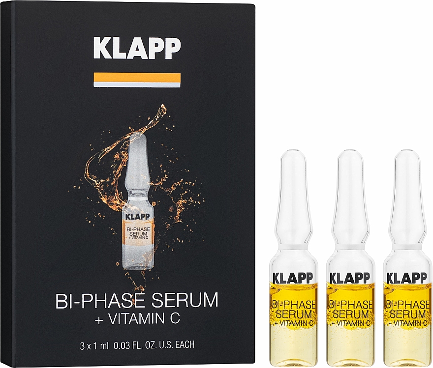Dwufazowe serum z witaminą C - Klapp Bi-Phase Serum Vitamin C — Zdjęcie N1