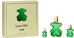 Tous LoveMe The Emerald Elixir - Zestaw (edp/90ml + edp/15ml + edp/mini/4.5ml) — Zdjęcie N1