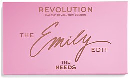 Paletka do makijażu twarzy i oczu - Makeup Revolution x The Emily Edit The Needs — Zdjęcie N2