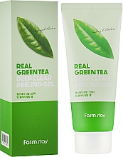 Kup Głęboko oczyszczający żel peelingujący do twarzy - FarmStay Green Tea Deep Clear Peeling Gel