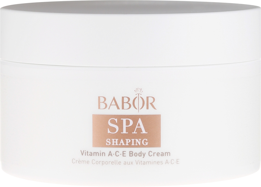 Modelujący krem do ciała z witaminami A, C, E - Babor SPA Shaping Vitamin A C E Body Cream — Zdjęcie N2