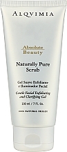 Peeling do twarzy - Alqvimia Naturally Pure Scrub Gentle Facial Exfolianting Gel — Zdjęcie N3