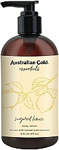 Kup Mydło w płynie do rąk Słodka cytryna - Australian Gold Essentials Sugared Lemon Body Lotion