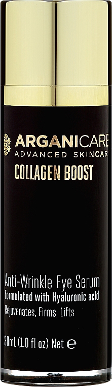 Przeciwzmarszczkowe serum pod oczy - Arganicare Collagen Boost Anti Wrinkle Eye Serum — Zdjęcie N2
