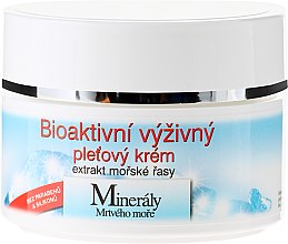 Bioaktywny krem mineralny do twarzy - Bione Cosmetics Dead Sea Minerals Bioactive Nourishing Facial Cream With Seaweed Extract — Zdjęcie N2