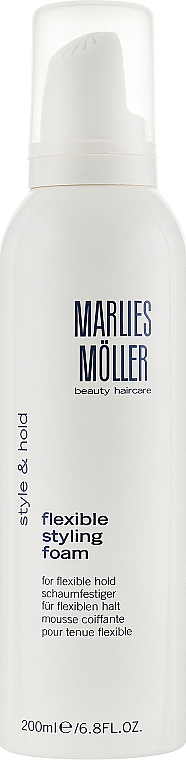 Pianka do stylizacji włosów - Marlies Moller Flexible Styling Foam — Zdjęcie N1