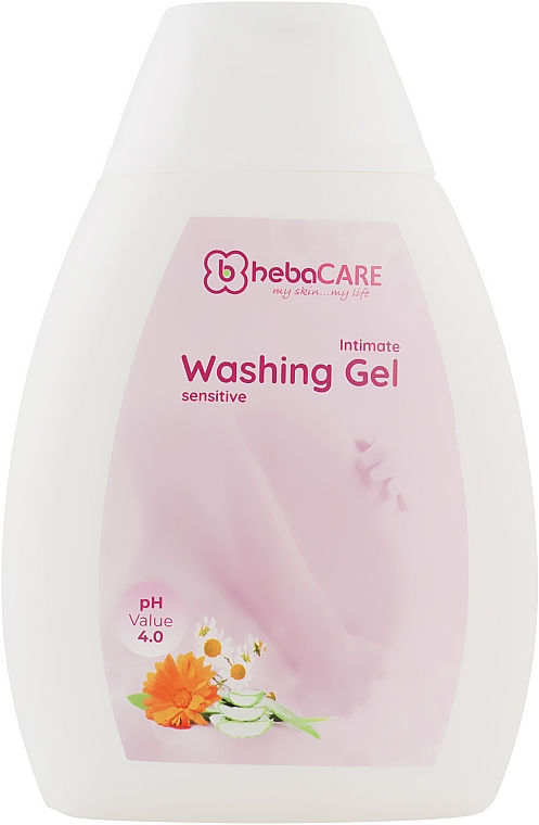 Delikatny żel do higieny intymnej - HebaCARE Intimate Sensitive Washing Gel — Zdjęcie N1