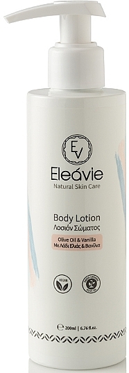 Balsam do ciała Olive Oil & Vanilla - Olive Spa Eleavie Body Lotion — Zdjęcie N1