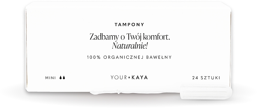 Tampony mini, 24 szt. - Your Kaya — Zdjęcie N1