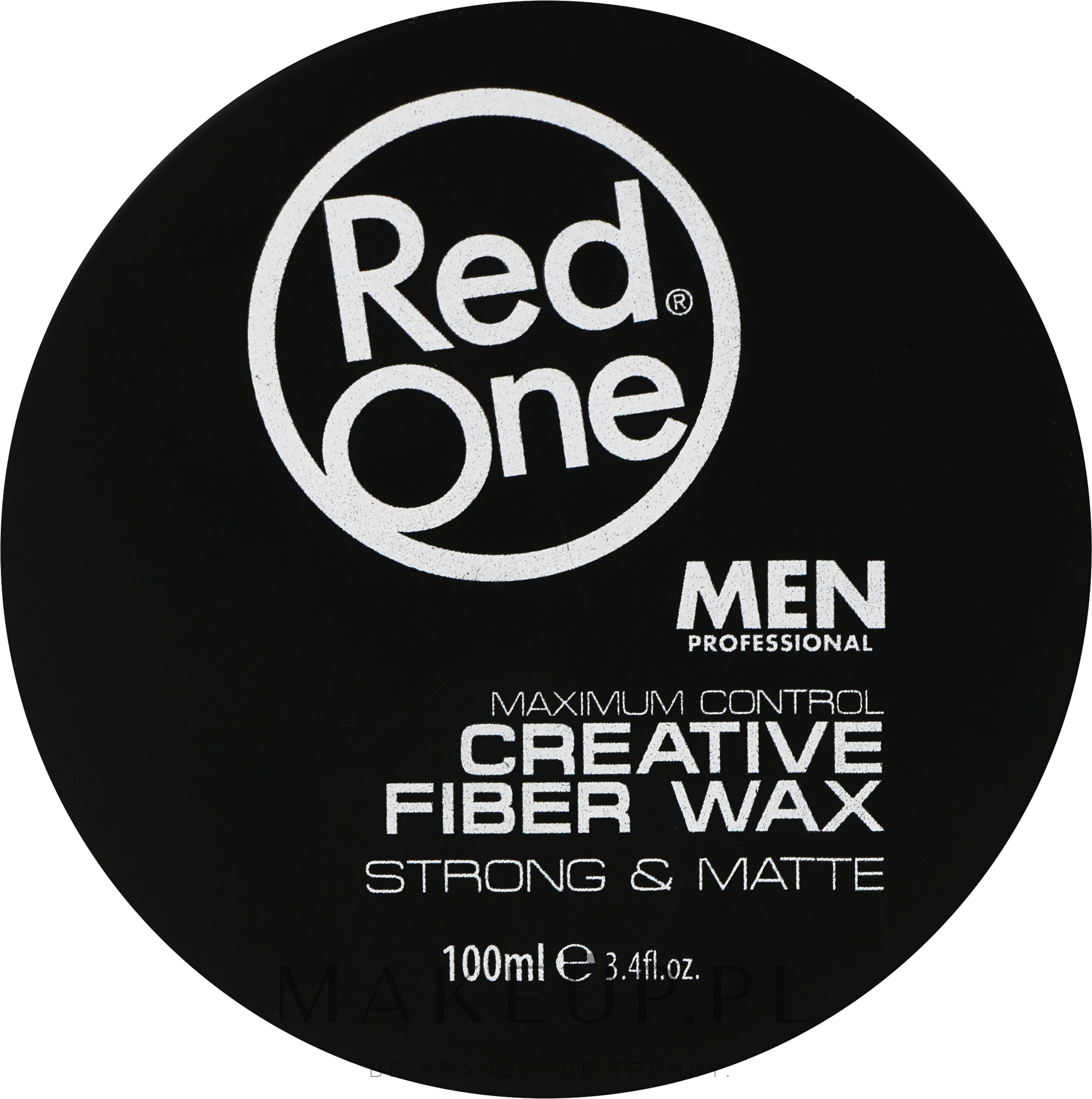 Wosk do stylizacji włosów - Red One Professional Men Creative Fiber Wax Maximum Control Strong Hold & Matte	 — Zdjęcie 100 ml