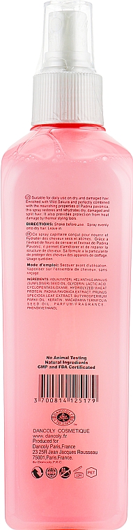 Odżywczy spray nawilżający do włosów - Angel Professional Paris Deep Nourishing Water Balansing Spray — Zdjęcie N2