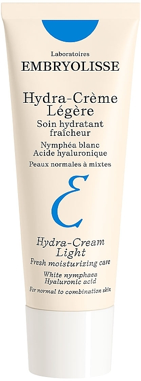Lekki nawilżający krem do twarzy - Embryolisse Laboratories Hydra-Cream Light