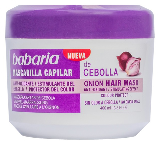 Cebulowa maska na porost włosów - Babaria Onion Hair Mask — Zdjęcie N1