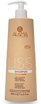 Szampon do włosów z ekstraktem z agawy - Alama Liss Shampoo — Zdjęcie N1