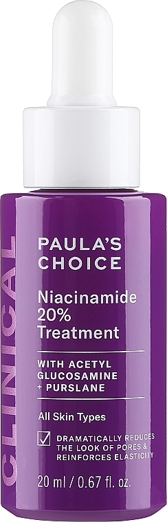 Wysoce skoncentrowane serum niacynamidowe - Paula's Choice Clinical Niacinamide 20% Treatment — Zdjęcie N2