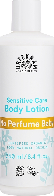 Organiczny nieperfumowany balsam do ciała dla dzieci - Urtekram No Perfume Baby Body Lotion Organic — Zdjęcie N1