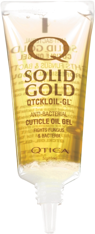 Balsam-olejek do skórek Płynne złoto - Qtica Solid Gold Cuticle Oil Gel — Zdjęcie N1